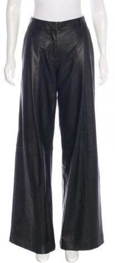 Diane von Furstenberg Stanton Leather Pants w/ Tags