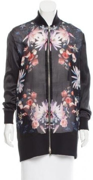 Givenchy Floral Bomber Jacket